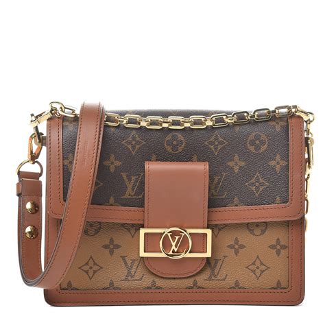 dauphine lv mm|reverse monogram dauphine mm.